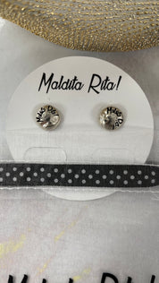 Basic earrings by Maldita Rita - Ari Belle Estilos