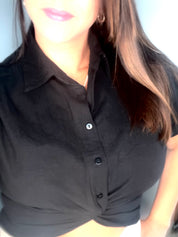 Twisty Crop Top - Ari Belle Estilos