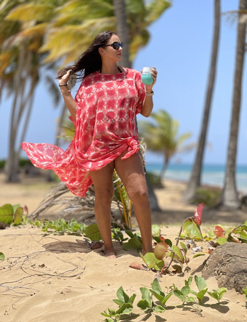 Coral Pullover Tunic - Ari Belle Estilos